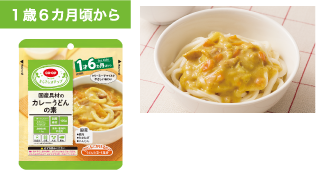 国産具材のカレーうどんの素　120g
